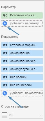 добавление к отчету вычисляемого параметра или показателя в Google Data Studio - OdesSeo